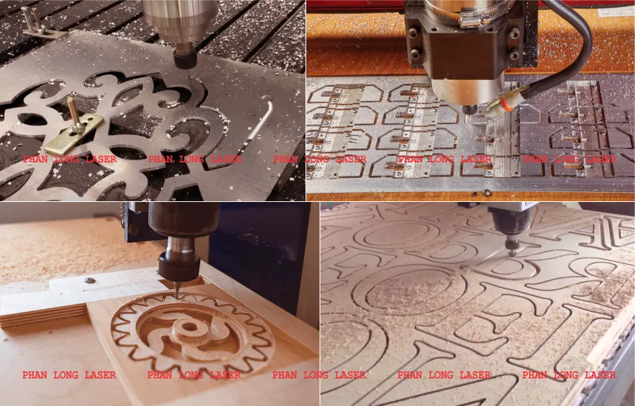Cắt cnc tạo hình trên kim loại nhôm và gỗ theo yêu cầu giá rẻ Gia công cắt cnc tạo hình trên kim loại nhôm và gỗ theo yêu cầu giá rẻ