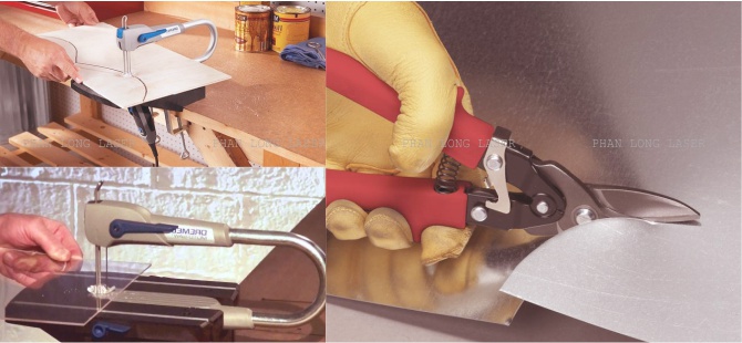 Cắt kim loại inox đồng nhôm tại nhà bằng tay thủ công đơn giản nhất