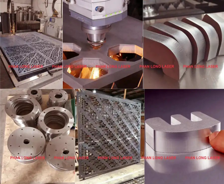 Gia công cắt laser trên kim loại sắt thép inox đồng nhôm titan theo yêu cầu tại Quận 2, Quận 3, Sài Gòn