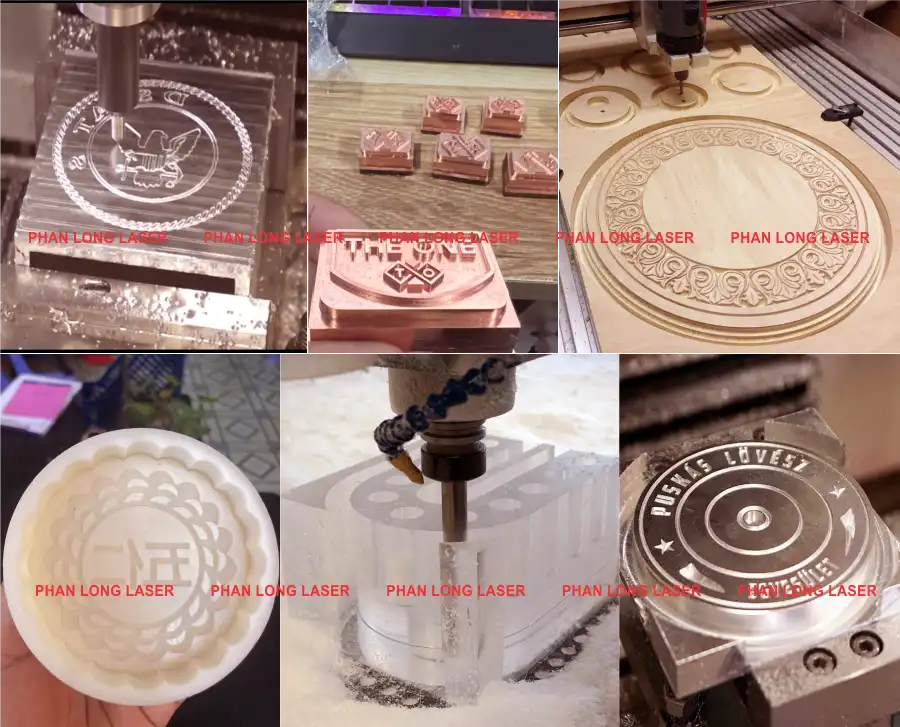 Khắc cnc tạo hình khuôn mẫu, khuôn ép kim, khuôn đúc, logo hoa văn tại Quận 1, Quận 4 Khắc cnc tạo hình khuôn mẫu, khuôn ép kim, khuôn đúc, logo hoa văn trên đồng nhôm, gỗ, nhựa tại Quận 1, Quận 4
