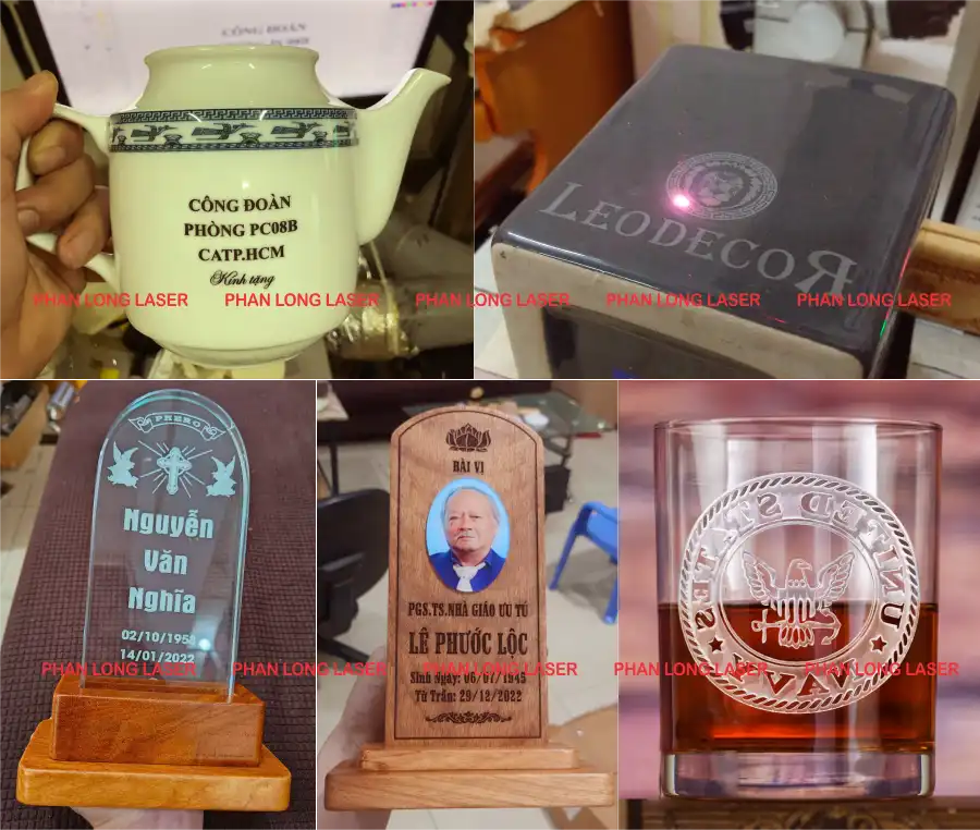 Khắc laser cnc nội dung lên gốm sứ, bài vị thờ cúng, thủy tinh pha lê tại Hà Nội Khắc laser cnc nội dung lên gốm sứ, thủy tinh pha lê, bài vị thờ cúng tại Hà Nội giá rẻ