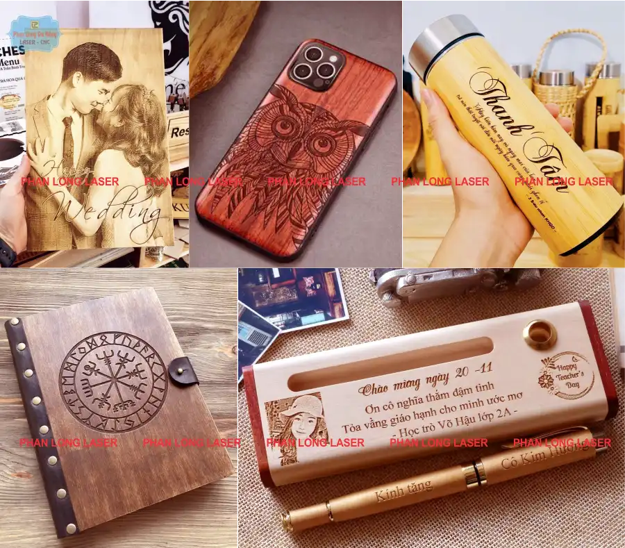 Khắc lsaser logo hình ảnh chân dung lên các sản phẩm quà tặng gỗ Khắc laser logo hình ảnh chân dung lên quà tặng gỗ tại An Giang, Kiên Giang, Bạc Liêu, Cà Mau, Trà Vinh, Sóc Trăng, Hậu Giang, Vĩnh Long, Đồng Tháp, Tây Ninh, Tiền Giang, Bến Tre, Long An