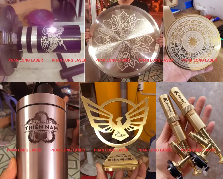 Khắc laser hình rồng, hình trống đồng, logo hoa văn lên kim loại tại Quận 1, Quận 4, Sài Gòn Khắc laser hình rồng, hình trống đồng, hình hoa văn, logo lên kim loại tại Quận 1, Quận 4, Sài Gòn