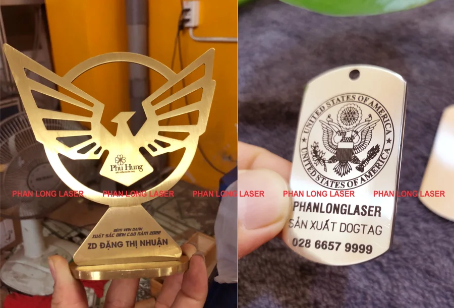 Khắc laser logo hoa văn nội dung lên cúp kỷ niệm chương thẻ bài dogtag tại Cần Thơ, Ninh Kiều, Cái Răng, Bình Thủy, Ô Môn, Thốt Nốt, Phong Điền, Thới Lai, Cờ Đỏ, Vĩnh Thạnh