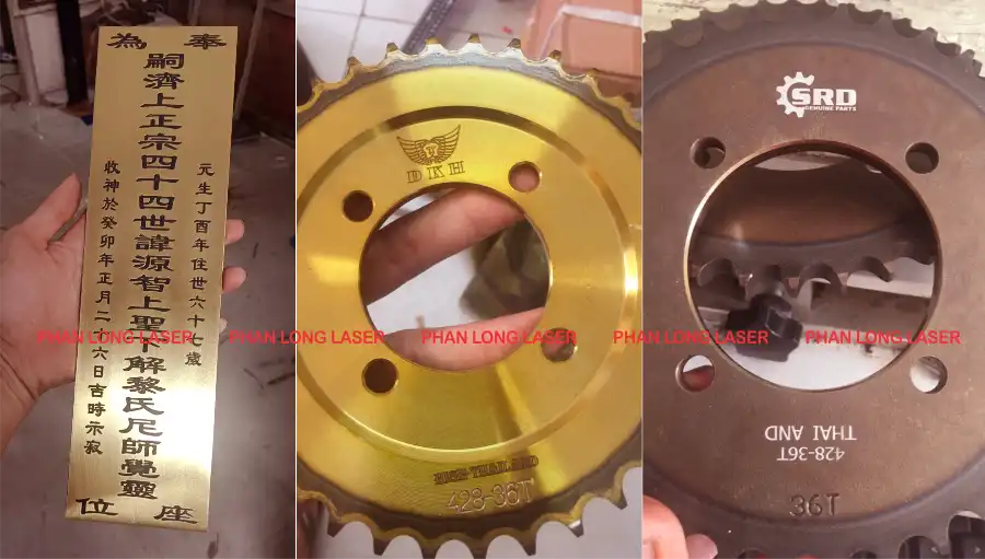 Khắc logo, khắc chữ nho, khắc thông số lên đồng, sắt, thép theo yêu cầu giá rẻ Khắc laser logo thông số và chữ hán tự lên Đồng sắt thép tại Cần Thơ, Ninh Kiều, Cái Răng, Bình Thủy, Ô Môn, Thốt Nốt, Phong Điền, Thới Lai Cờ Đỏ, Vĩnh Thạnh