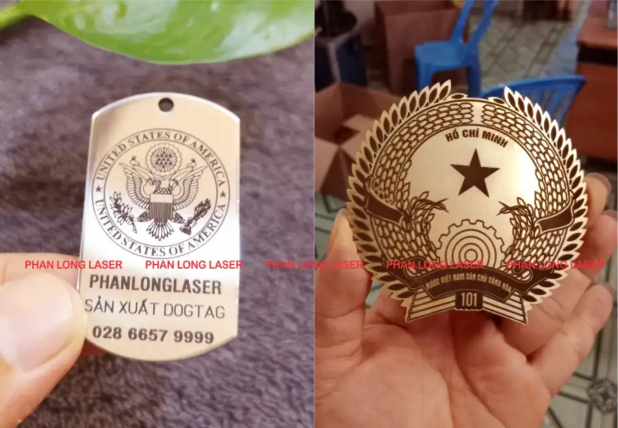 Khắc logo biểu tượng nước mỹ USA và logo quốc huy lên kim loại inox giá rẻ Khắc logo quốc huy và logo biểu tượng nước Mỹ lên inox tại Hải Phòng, Kiến An, Đồ Sơn, Lê Chân, Hồng Bàng, Ngô Quyền, An Lão, An Dương, Thủy Nguyên