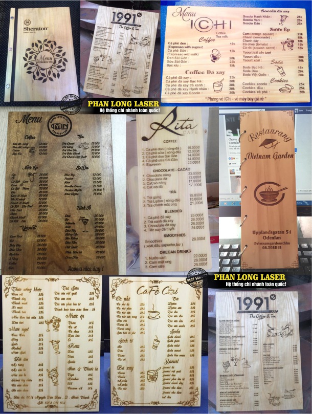 Làm menu ở đâu? Làm menu bằng chất liệu gì đẹp? Hướng dẫn cách thiết kế menu quán ăn nhà hàng quán cafe